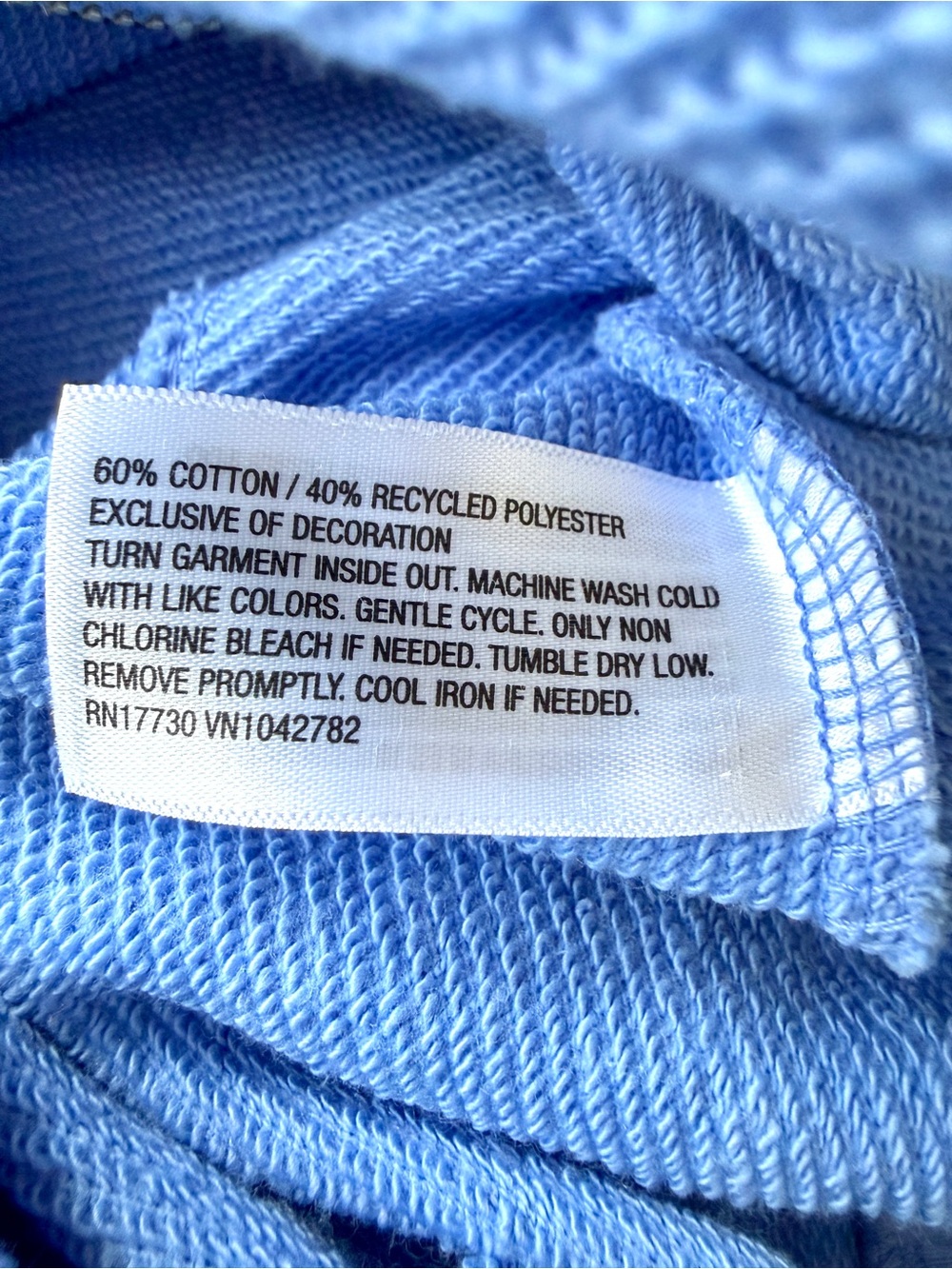 wild fable Sky Blue Quarter-Zip Sweatshirt - Picture 7 of 7